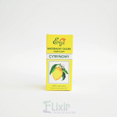 Olejek eteryczny cytrynowy 10 ml Etja